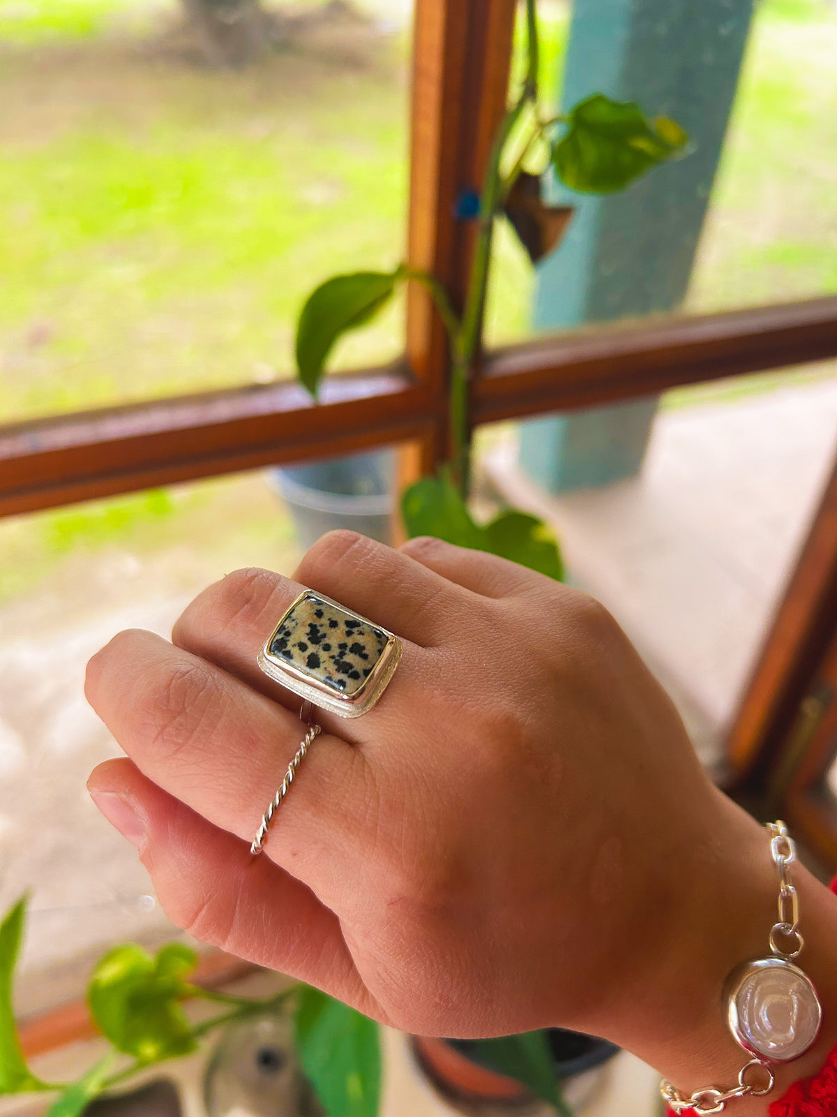 Anillo Jaspe dalmata
