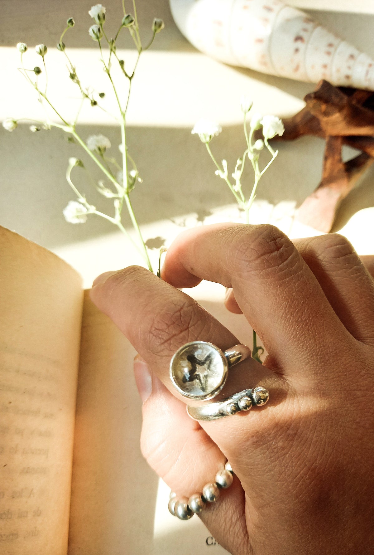 Anillo Cuarzo Estrella