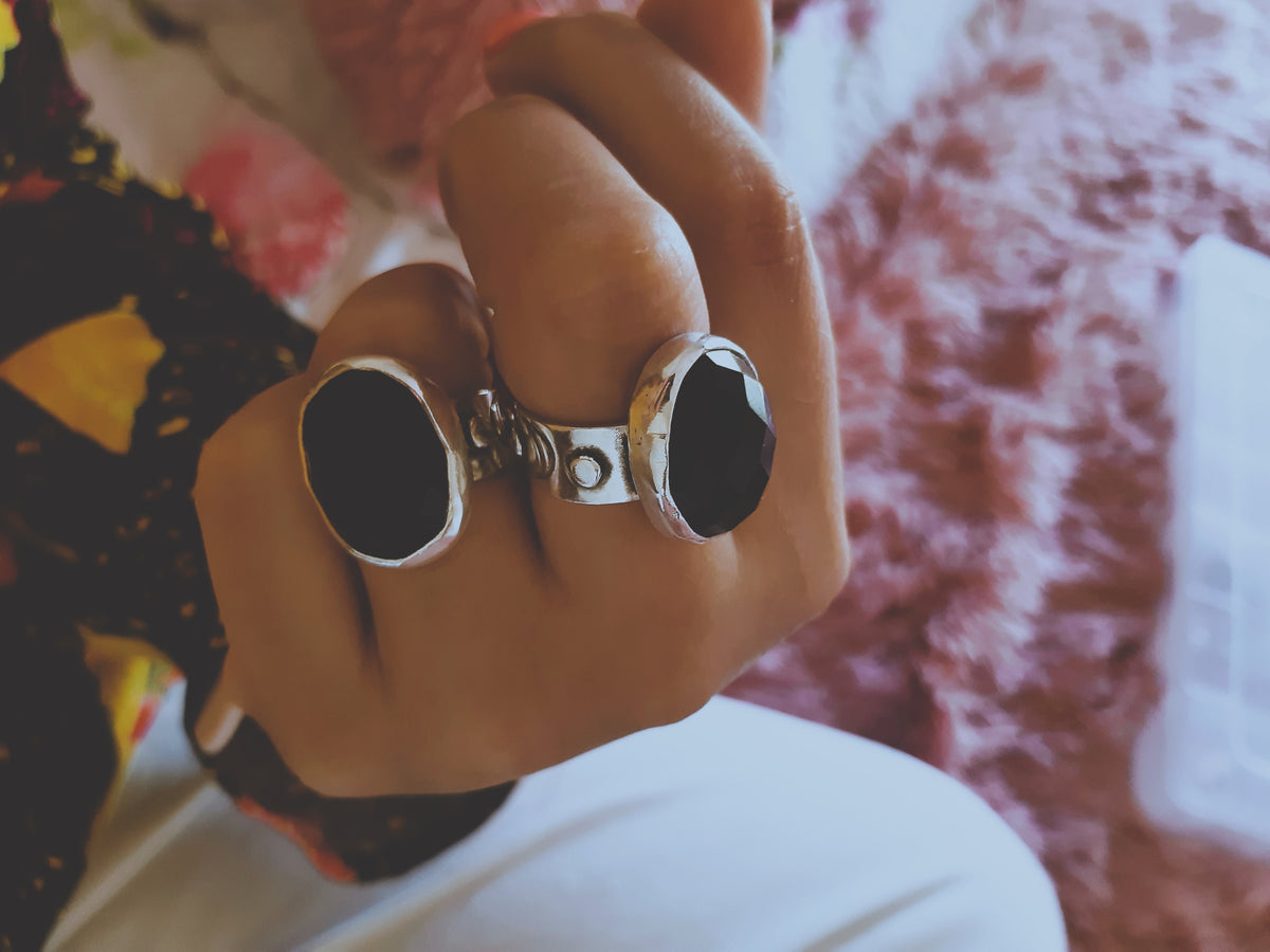 Anillo Galaxy Ónix