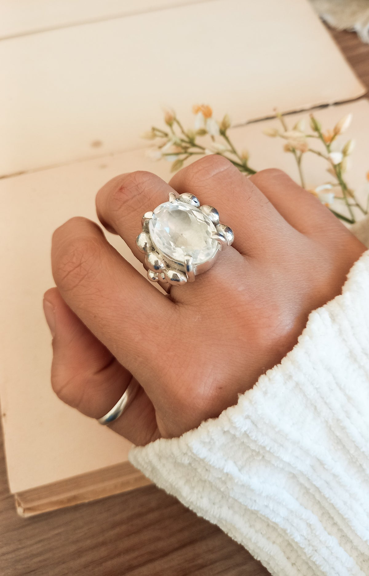 Anillo Cristal