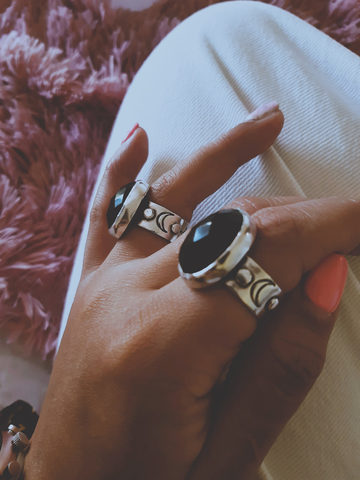 Anillo Galaxy Ónix