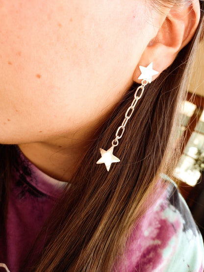 Aros Estrellas Colgantes