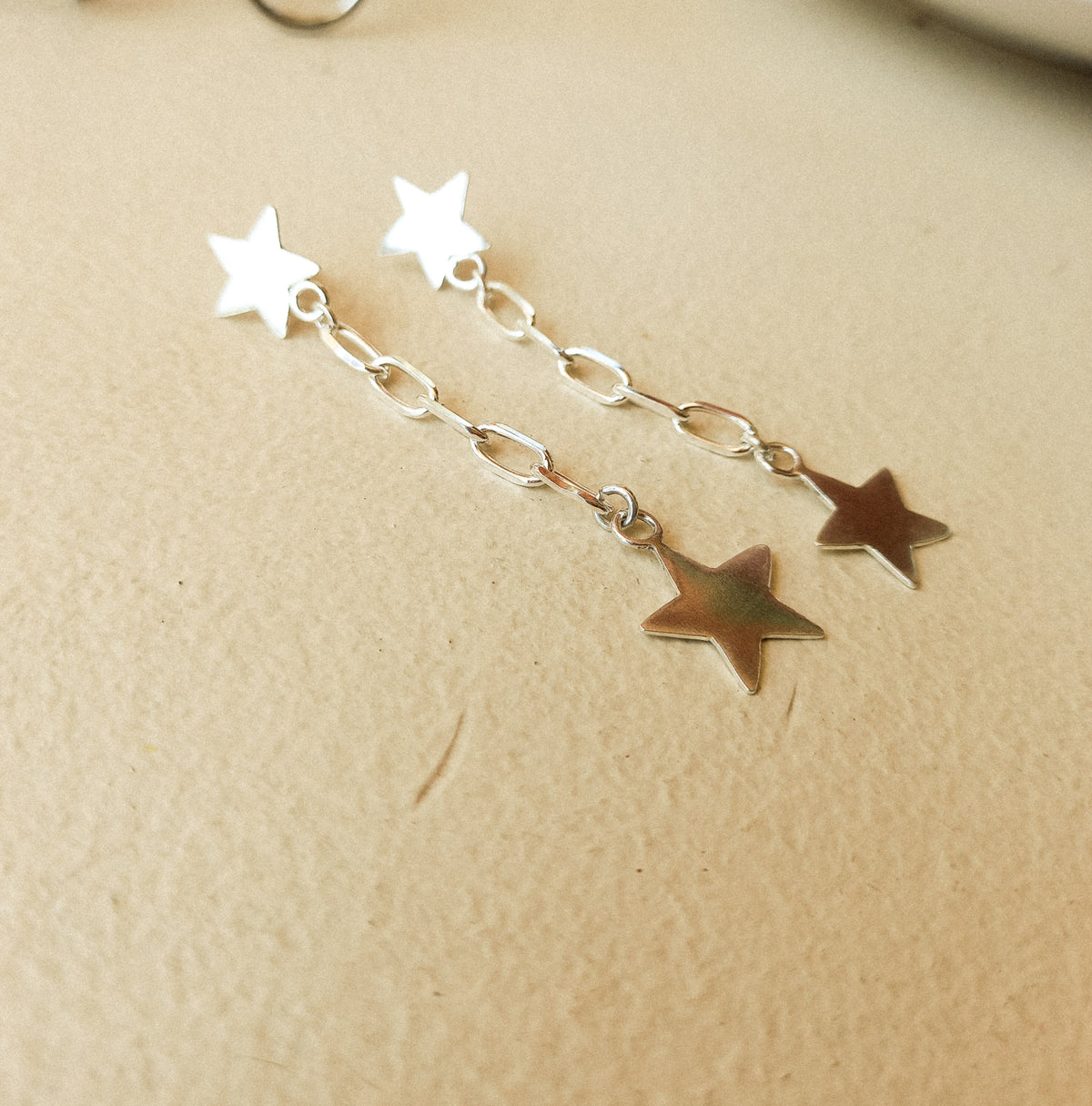 Aros Estrellas Colgantes