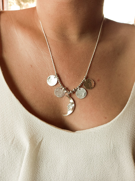 Collar Luna Mistic Medallas