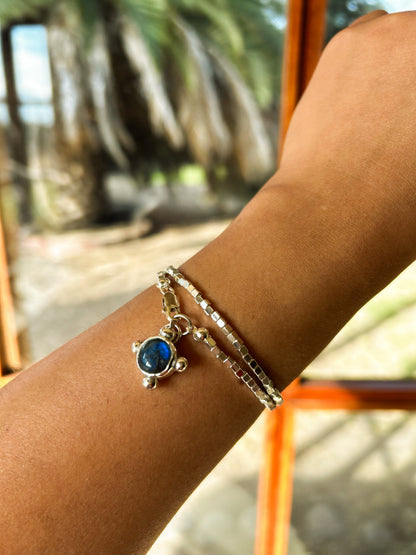 Pulsera Saturnito Labradorita