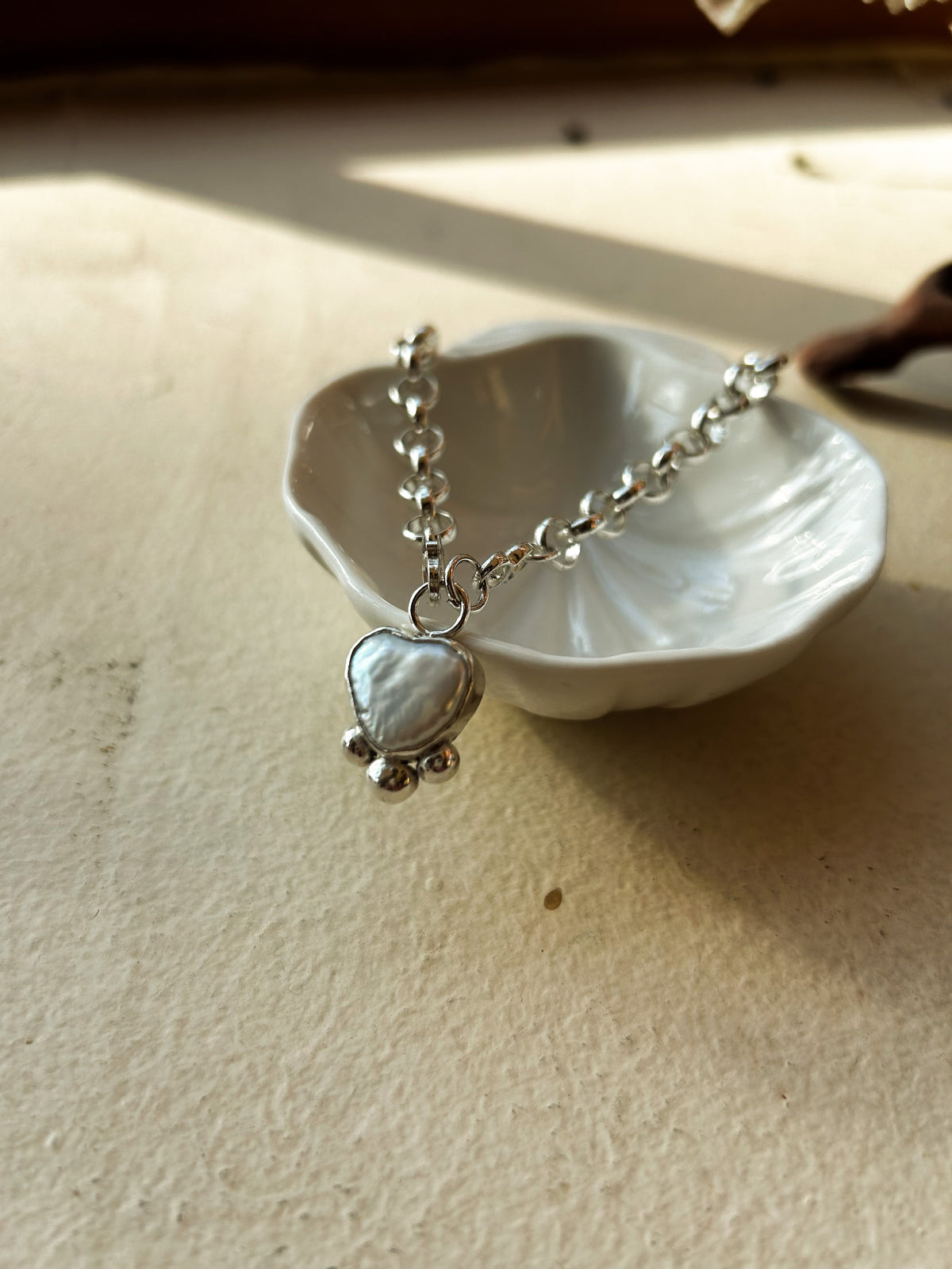 Pulsera Corazón Rolo