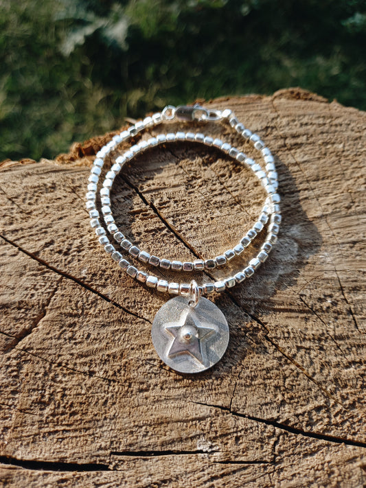 Pulsera Estrella Mostacilla