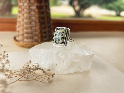 Anillo Jaspe dalmata