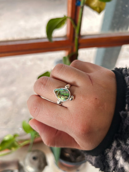 Anillo Gota Abalone