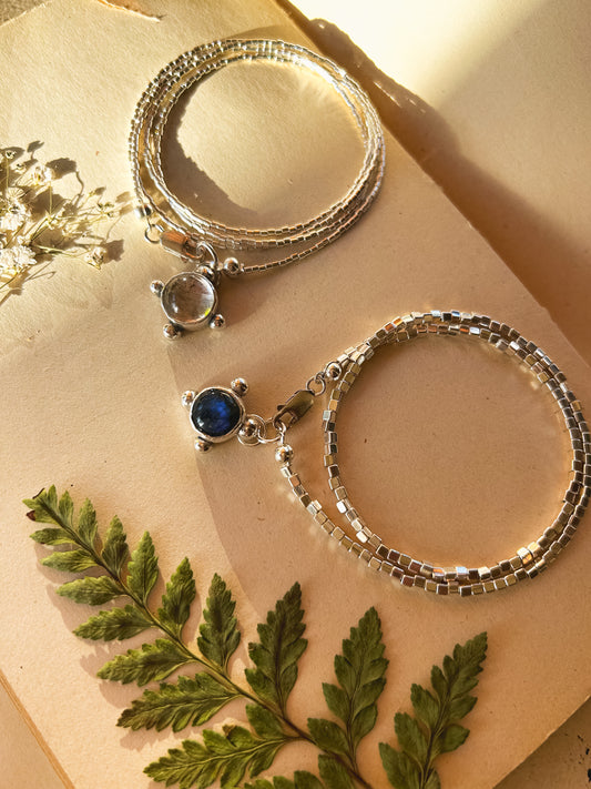 Pulsera Saturnito Labradorita