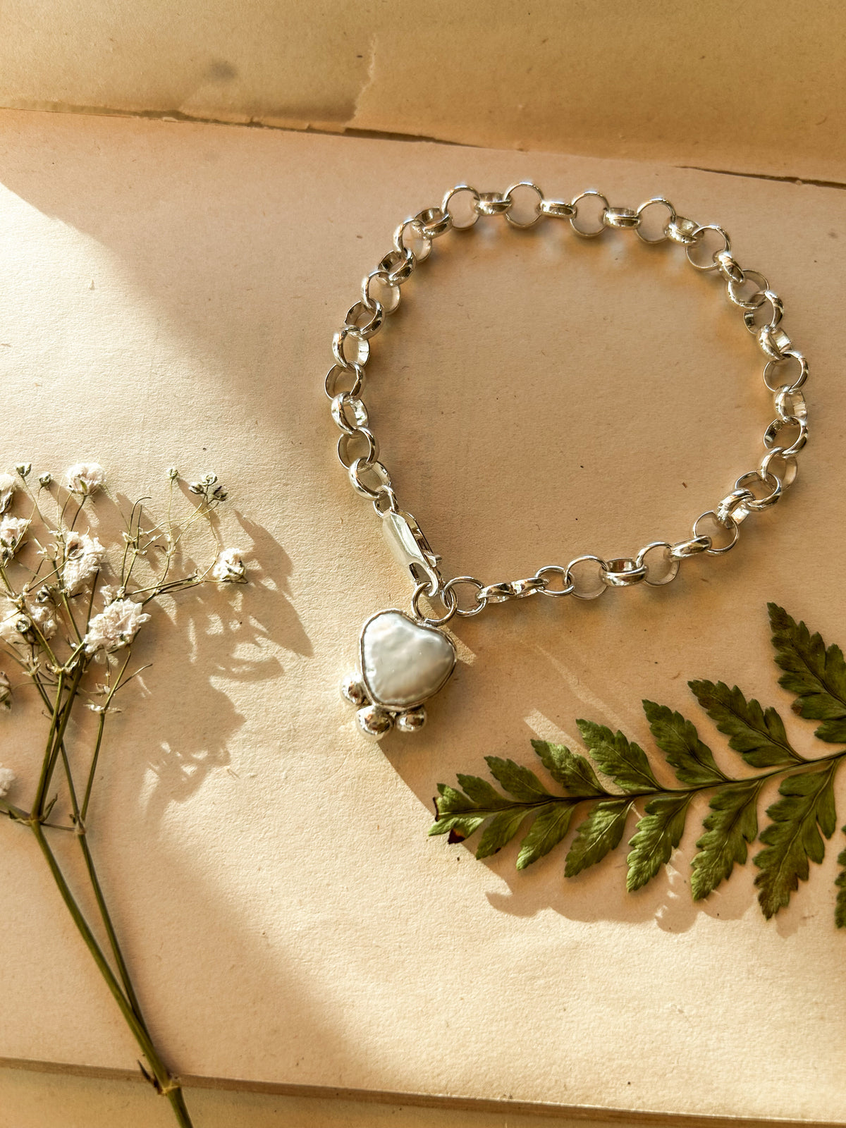 Pulsera Corazón Rolo