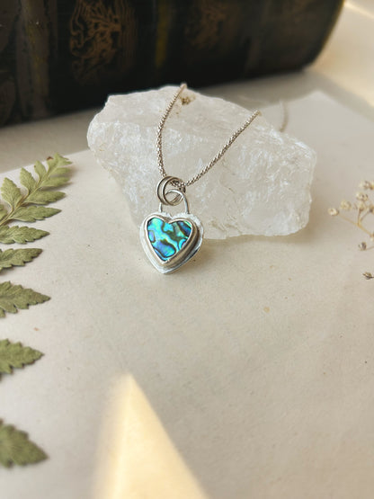 Colgante Corazón Abalone
