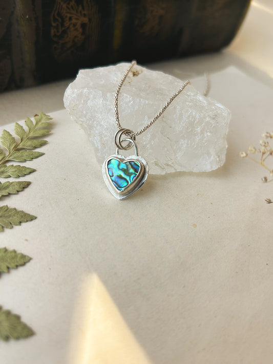Colgante Corazón Abalone