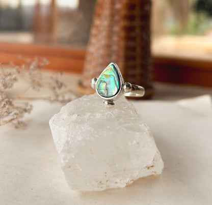 Anillo Gota Abalone